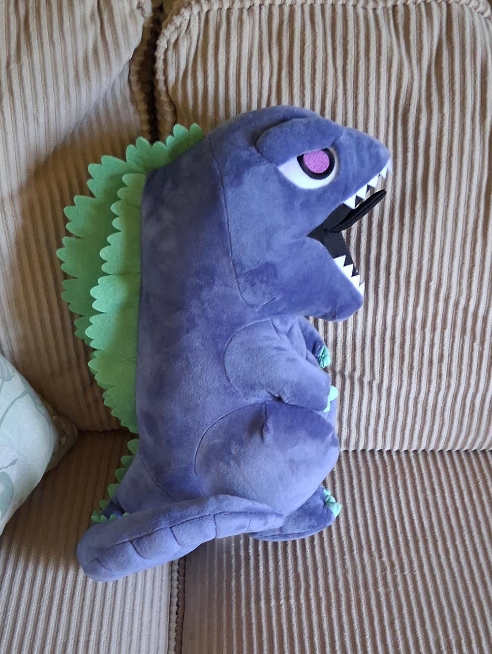 Godzilla Chibi Plush Stuffed Animal with Green Spines - Picture 2 of 4
